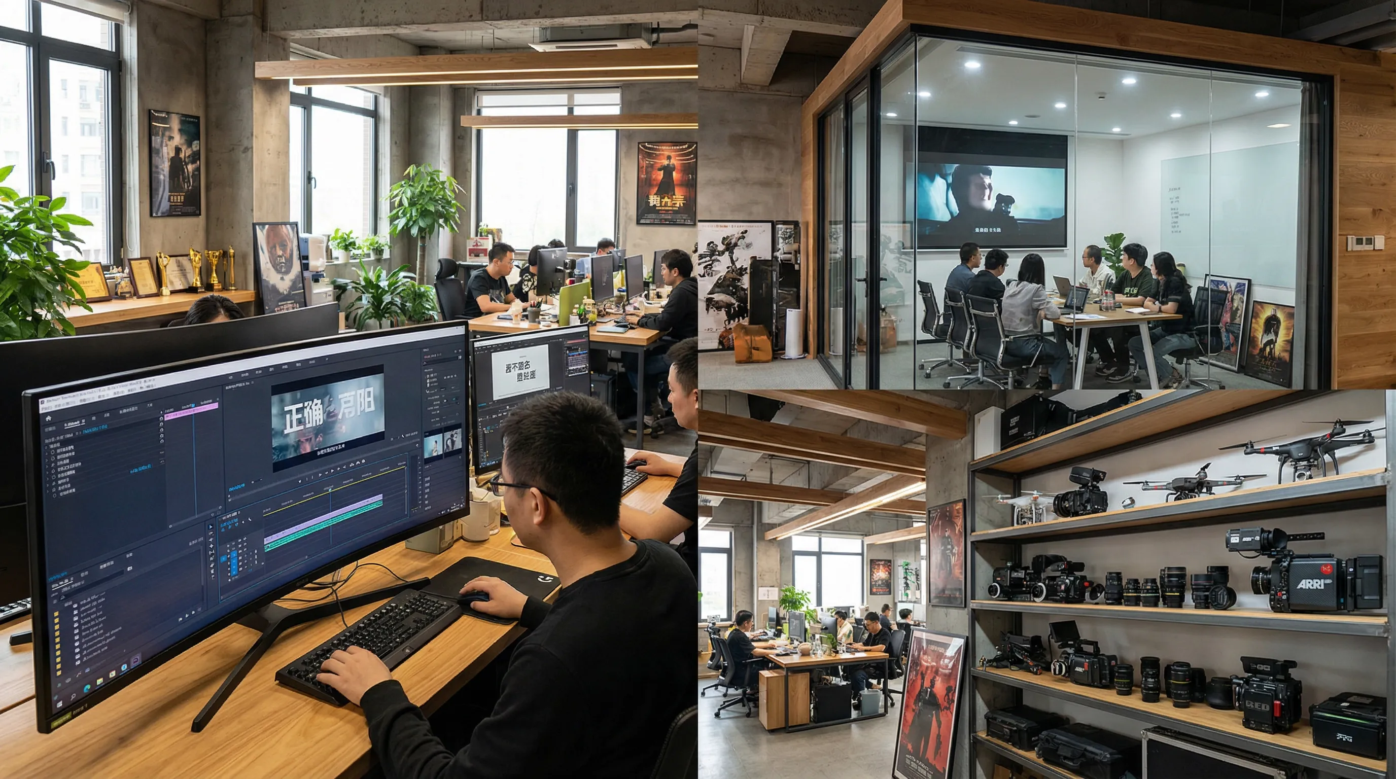 丝瓜视频影视传媒公司办公室